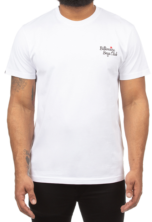 Billionaire Boys Club Script SS Tee Bleach White