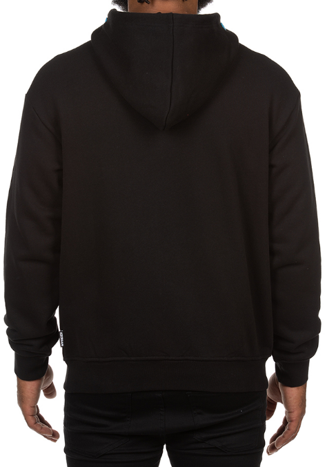 Icecream Overlap Hoodie Black