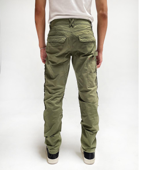 Lifted Anchors Stash Carpenter Cargos Olive