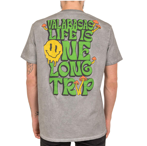 Valabasas Tee Long Trip Vintage Grey