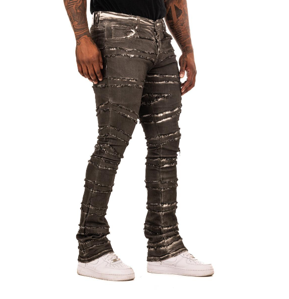 Valabasas Zodiac Nero Bianca Stacked Denim