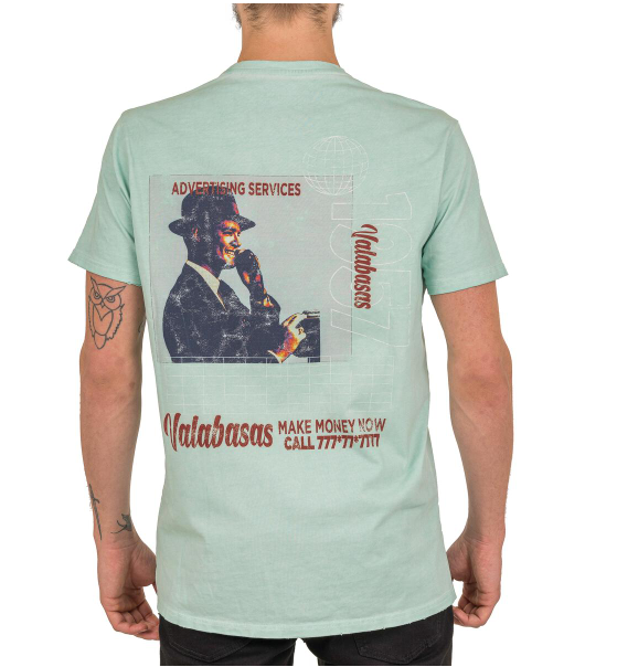 Valabasas Tee Ad Services Vintage Ocean View