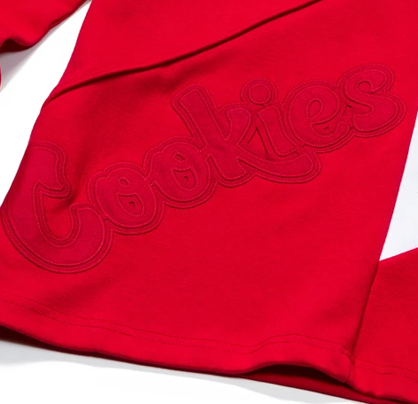 Cookies Pylon L/S Knit (Red/White)