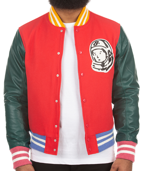 Billionaire boys club letterman clearance