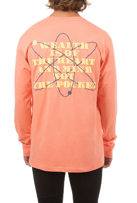 Billionaire Boys Club Wealth Ls Tee Pink