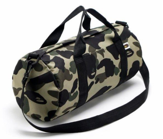 Bape - Black Camo Duffle Bag - Accessories