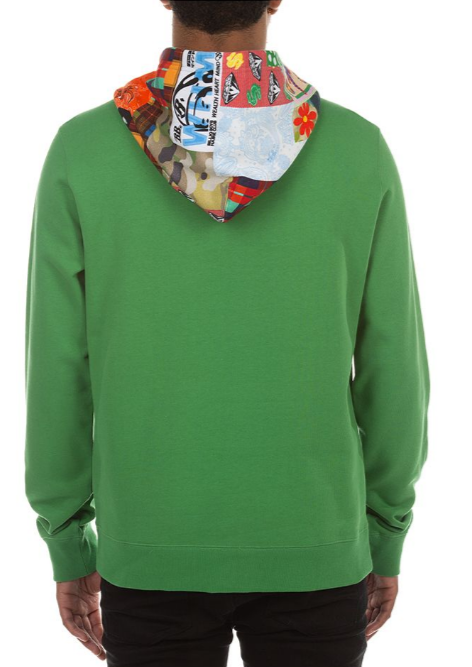 Billionaire Boys Club Patch Popover Hoodie Green