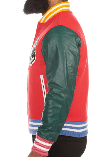 Billionaire Boys Club Letterman Bomber Jacket