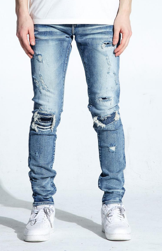 Crysp Atlantic Dirty Light Indigo