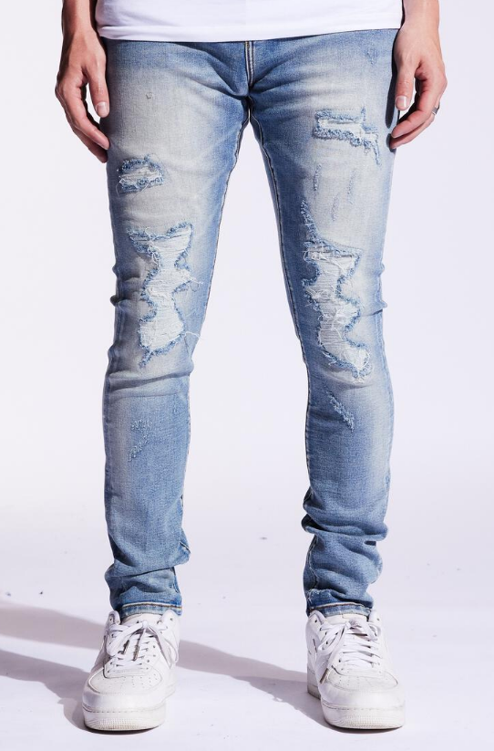 Crysp Denim Atlantic Distress Blue