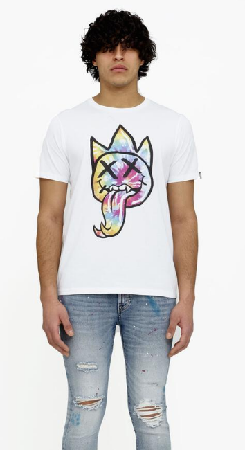 Cult Of Individuality Tie Dye Tongue Tee