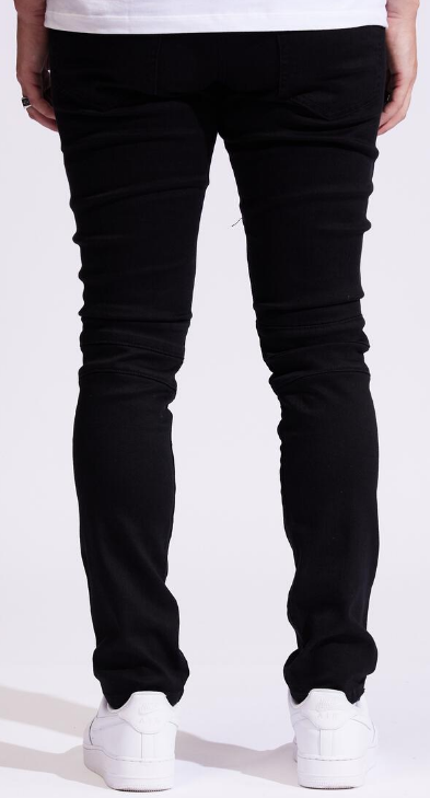 Crysp Denim Montana - Jet Black (CRYf122-122)