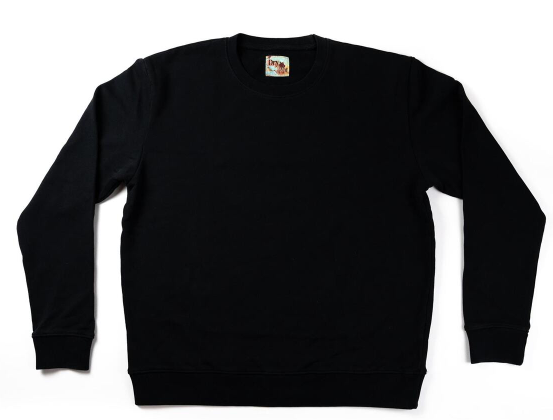 Dry Rot Vintage Crew Black