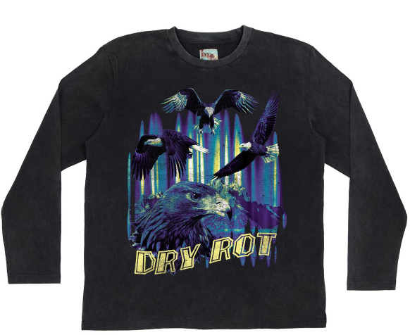 Dry Rot Wasteland LS Black