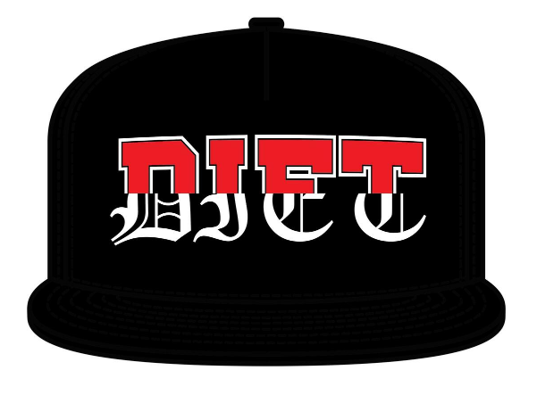 Diet Starts Monday Split Nylon Hat