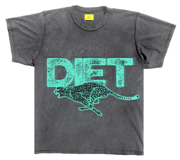 Diet Starts Monday Cheetah Tee