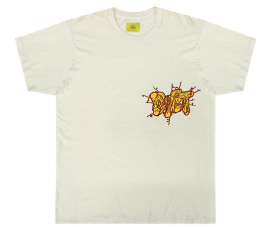 Diet Starts Monday Vein Tee Antique White
