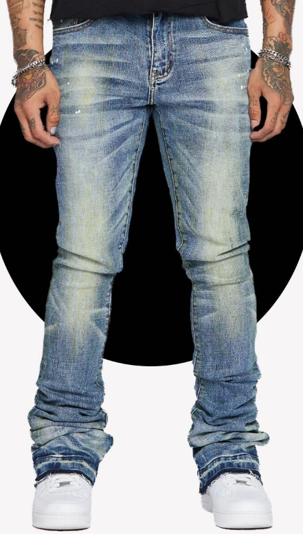 ESNTL Lab Jeans Mr. ESNTL Stacked MD Wash (LAB1066)