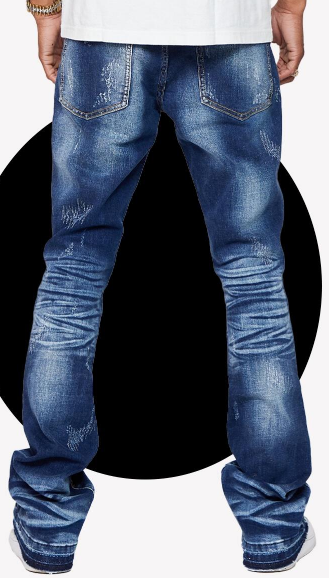 ESNTL Lab Jeans Rhino Stacked