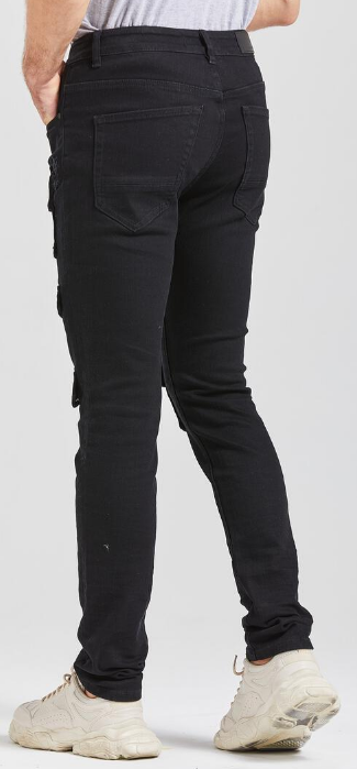 Foreign Local Black Cargo Slim