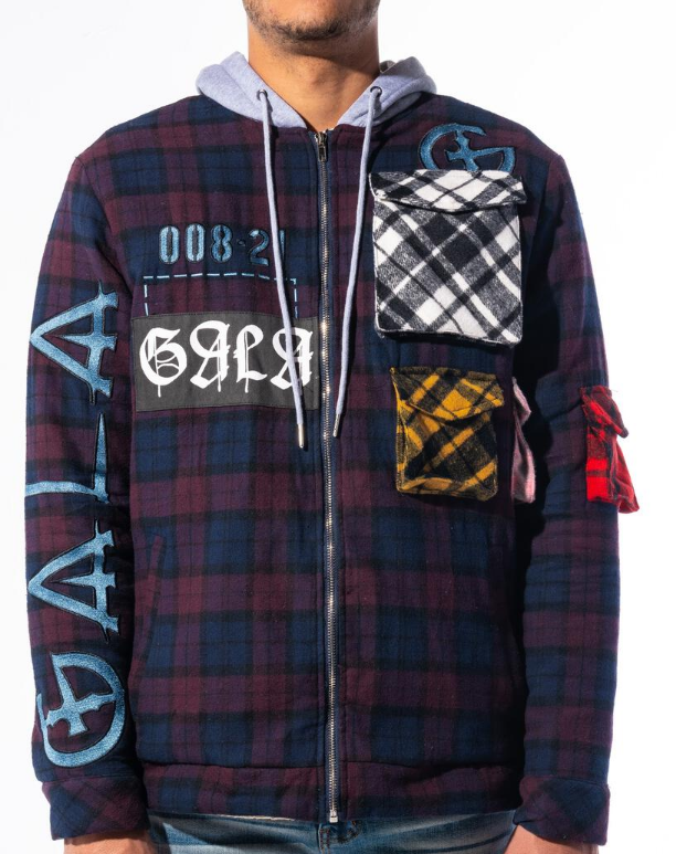 Gala Accomplice Flannel Maroon/Navy