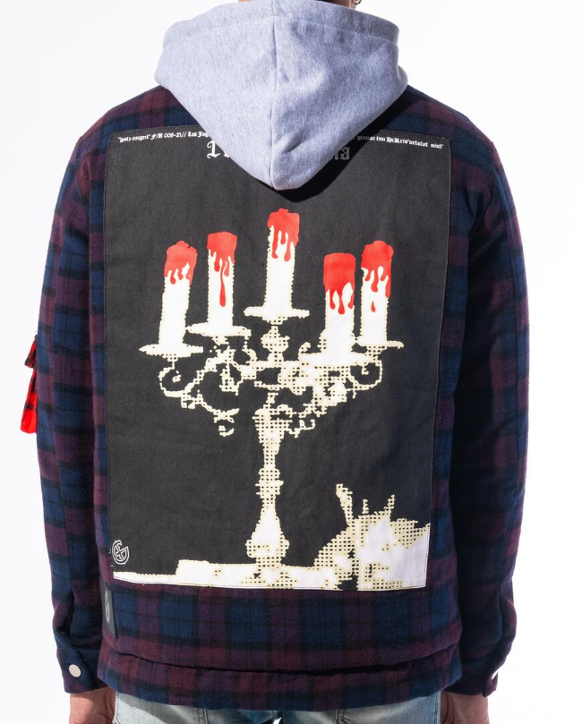 Gala Accomplice Flannel Maroon/Navy