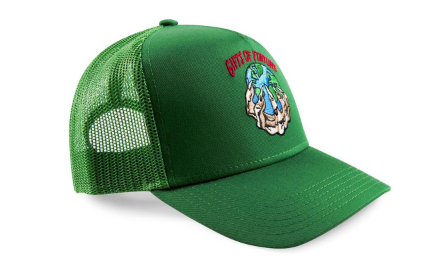 Gift Of Fortune The World is Yours Trucker Green