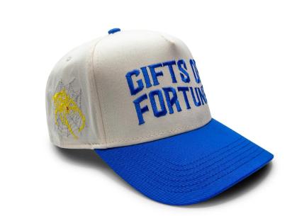 Gift Of Fortune Black Widow Trucker Cream/Blue