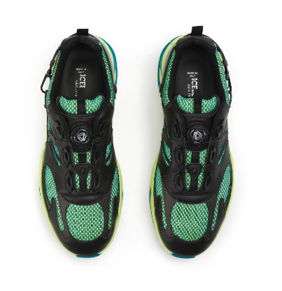 Iceberg Sneakers Black Turquoise