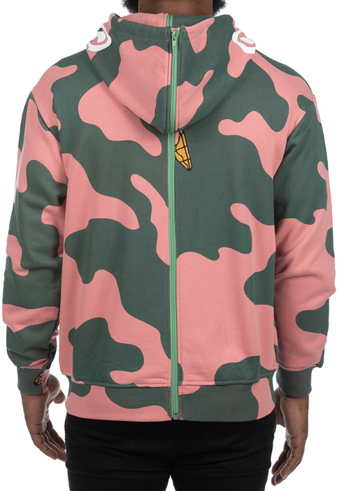 Icecream Smile Hoodie Mauve Glow