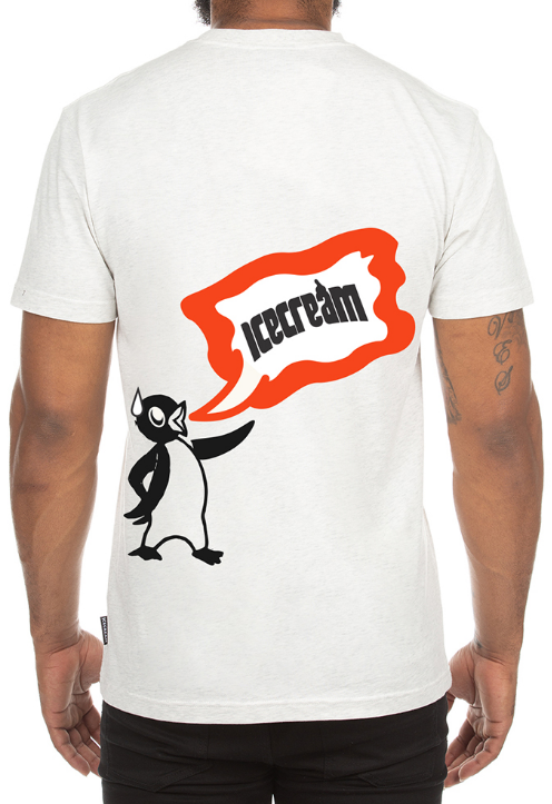 Icecream Chili SS Tee Light Heather Grey