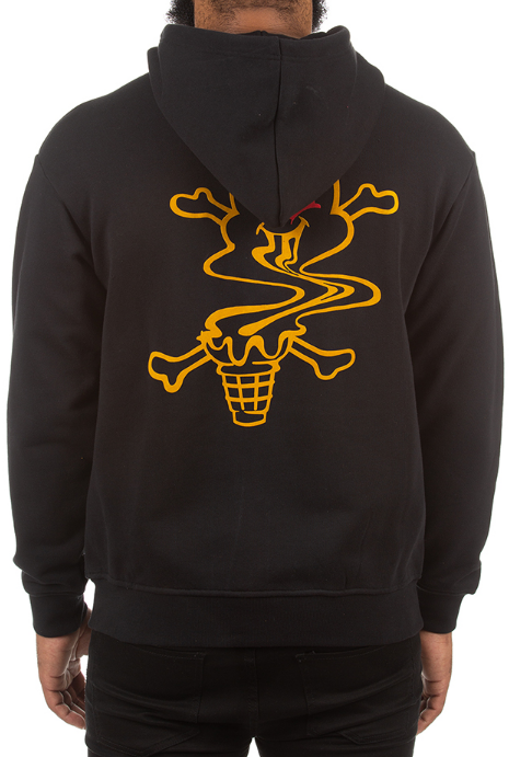 Icecream Cherry Hoodie Black