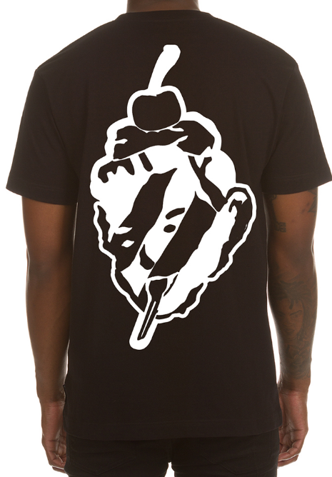 Icecream Face off SS Tee Black