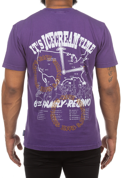 Icecream Family Reunion SS Tee Prism Violet
