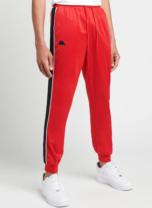 Kappa Logo Tape Alic 2 Track Pants Red