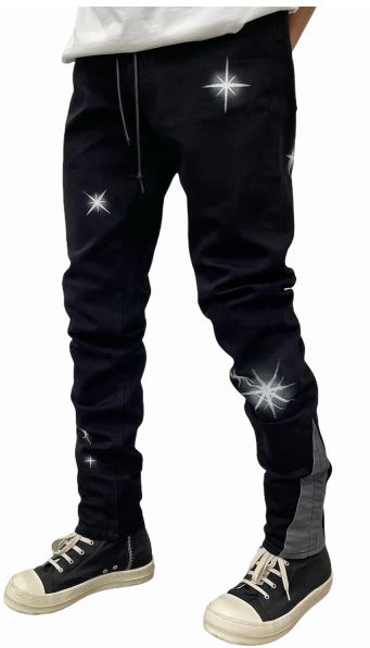 Lifted Anchors "Astro" Glare Denim Pants