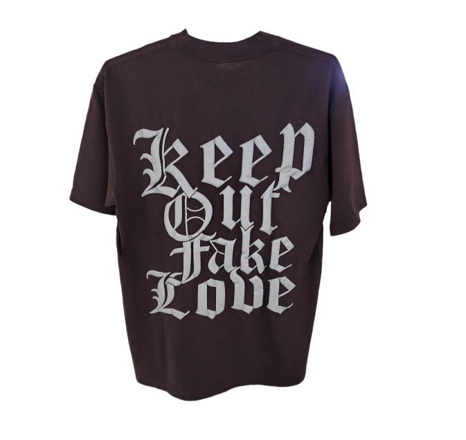 KOFL Los Angeles Over Sized Tee Brown