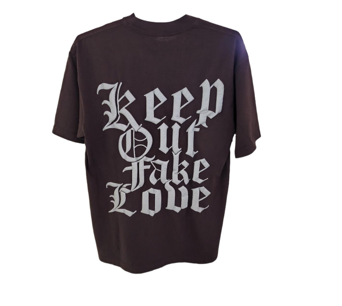 KOFL New York Over Sized Tee Brown