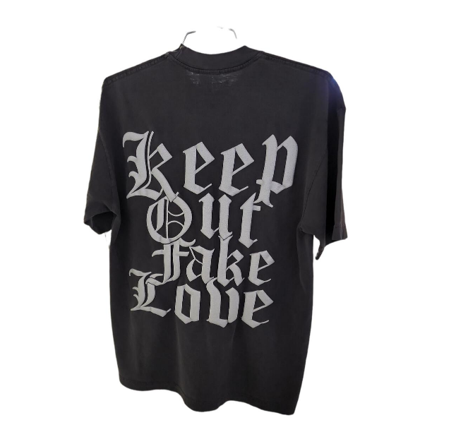 KOFL Los Angeles Over Sized Tee Ash Black