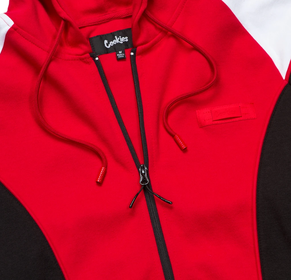 Cookies Pylon Zip Hoodie (Red/White)