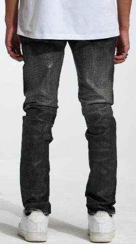 Lifted Anchors "Uniform" Black Denim Pants