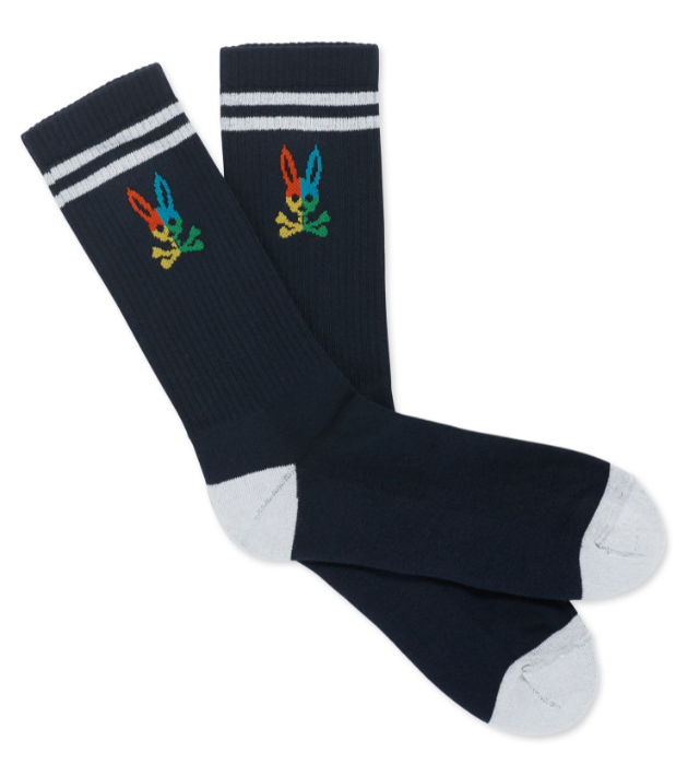 Psycho Bunny Mens Socks