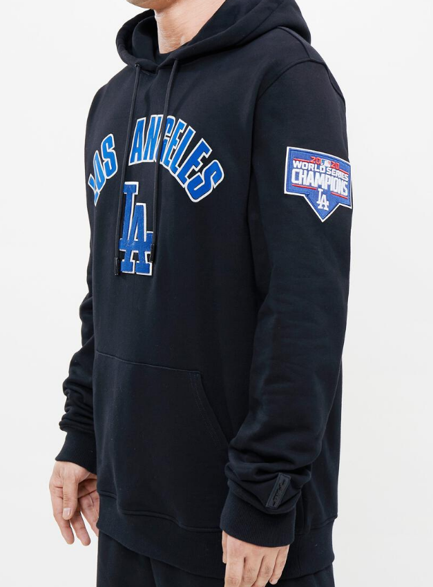 Pro Standard Los Angeles Dodgers Stacked Logo Hoodie