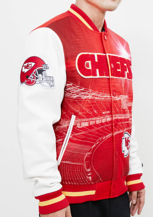 Pro Standard Kansas City Chiefs Remix Varsity Jacket