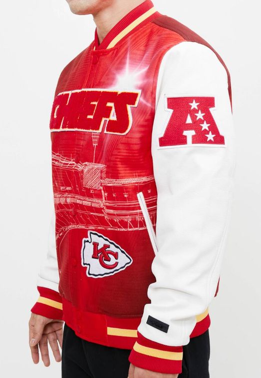 Pro Standard Kansas City Chiefs Remix Varsity Jacket