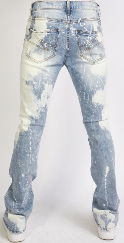 Pleks Denim Stacked Flare (Barlow504)