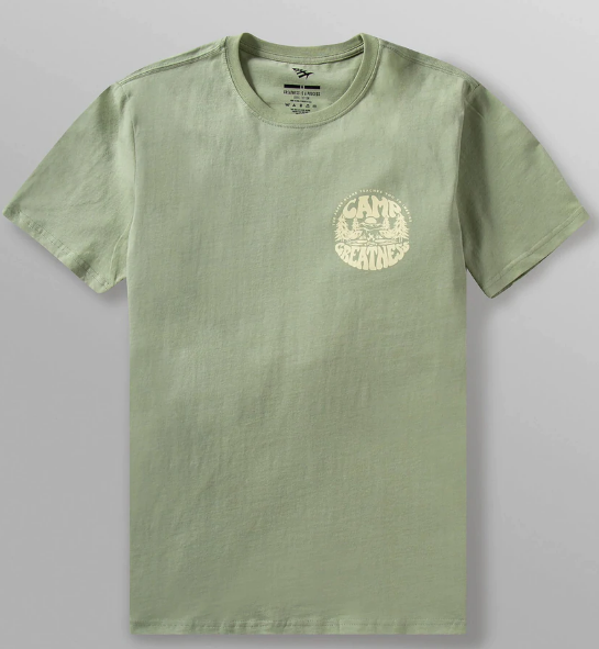 Paper Planes Camp Greatness Tee Sage
