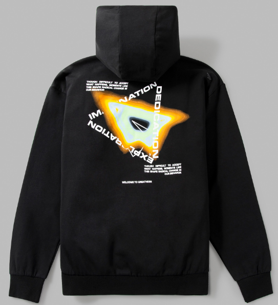Paper Planes Dedication Hoodie Black