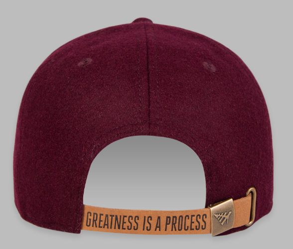 Paper Planes Original Crown In Melton Wool Strapback