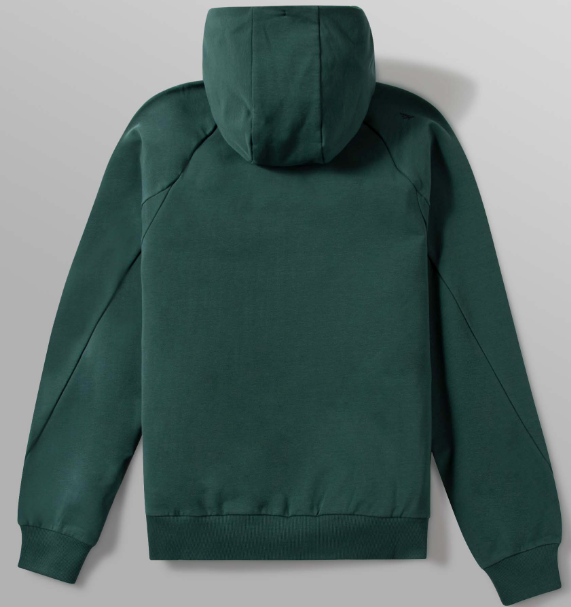 Paper Planes Volume 2 Fleece Zip Hoodie Pine Green